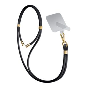 3MK EasyClip juodos spalvos (gold) virvelė telefonui - Image 7