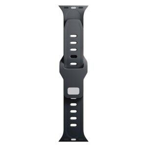 3MK Silicone Watch apyrankė juodos spalvos for Apple Watch 38/40/41mm - Image 8
