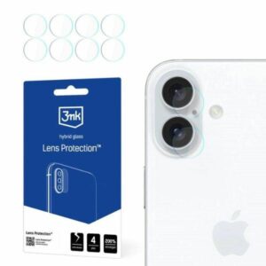 3MK Lens Protect Apple iPhone 16 6.1" Camera Lens Protection 4 pcs