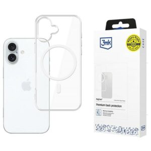 3MK MagDėklas Apple iPhone 16 Plus 6.7" clear compatible with MagSafe