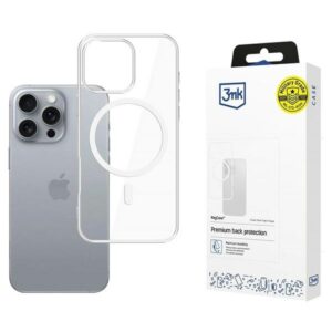 3MK MagDėklas Apple iPhone 16 Pro Max 6.9" clear compatible with MagSafe