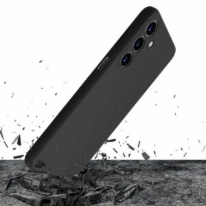 3MK Silicone Dėklas Samsung Galaxy A15 5G A156 juodos spalvos - Image 4