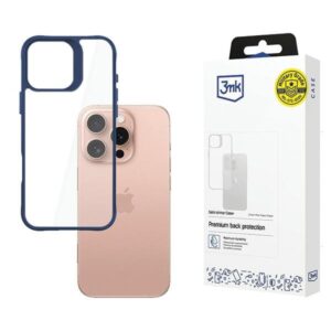 3MK SatinArmor+ Dėklas Apple iPhone 16 Pro 6.3" blue Military Grade