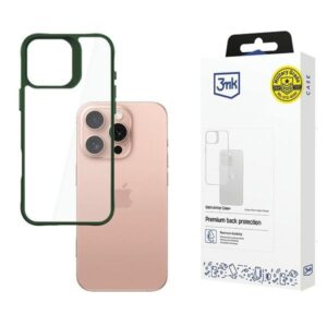 3MK SatinArmor+ Dėklas Apple iPhone 16 Pro 6.3" green Military Grade