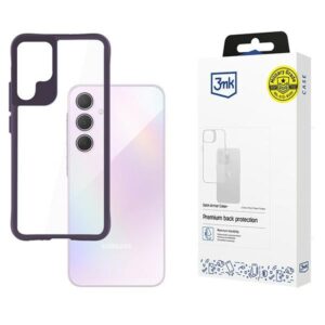 3MK Satin Armor Dėklas+ Samsung Galaxy A35 5G violetinės spalvos