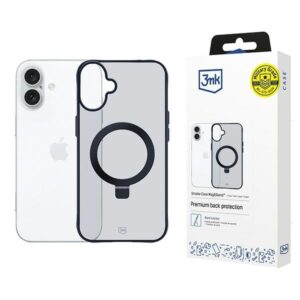 3MK Smoke Dėklas Apple iPhone 16Magsafe & Stand