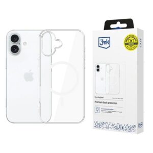 3MK skaidrus MagDėklas iPhone 16