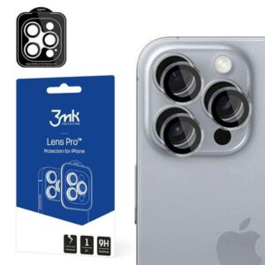 3MK Lens Protection Pro Apple iPhone 16 Pro/16 Pro Max Transparent - Image 1