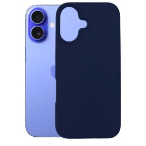 3MK Silicone Dėklas Apple iPhone 16 6.1" dark navy - Image 5