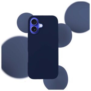 3MK Silicone Dėklas Apple iPhone 16 Plus 6.7" dark navy - Image 2