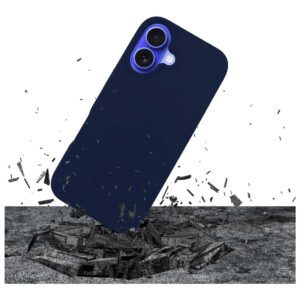 3MK Silicone Dėklas Apple iPhone 16 Plus 6.7" dark navy - Image 3