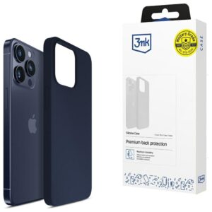 3MK Silicone Dėklas Apple iPhone 16 Pro Max 6.9" dark navy