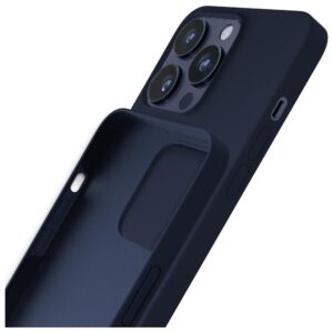 3MK Silicone Dėklas Apple iPhone 16 Pro Max 6.9" dark navy - Image 2