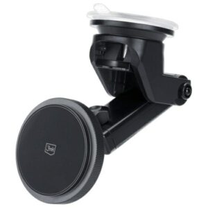 3MK Car MagCharger 15W inductive charging holder for windshield/dashboard juodos spalvos - Image 2