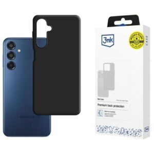 3MK Matt Dėklas Samsung Galaxy M35 5G M356 juodos spalvos