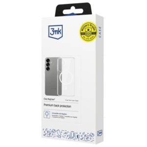 3MK MagDėklas Samsung Galaxy S25+ skaidrus MagSafe Compatible - Image 3