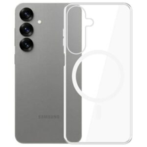 3MK MagDėklas Samsung Galaxy S25+ skaidrus MagSafe Compatible - Image 4