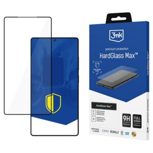 3MK HardGlass Max Black tempered glass for Samsung Galaxy S25 Ultra black - Image 1