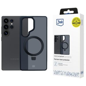 3MK Smoke Dėklas Mag&Stand Samsung Galaxy S25 Ultra