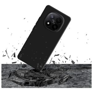 3MK Silicone Dėklas Xiaomi Redmi Note 14 Pro+ juodos spalvos - Image 3