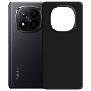 3MK Silicone Dėklas Xiaomi Redmi Note 14 Pro+ juodos spalvos - Image 5