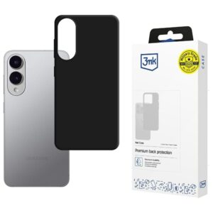 3MK Matt Dėklas Samsung Galaxy S25 Edge juodos spalvos