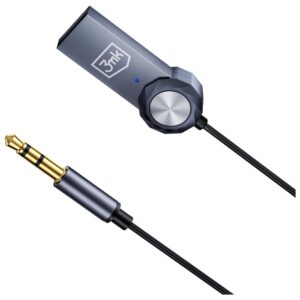 Wireless adapter audio 3MK Audio Bluetooth Adapteris Jack 3.5mm 2w1 - Image 2
