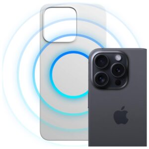3MK Hardy MagSilicone Dėklas Apple iPhone 13 Pro Max Silver - Image 3