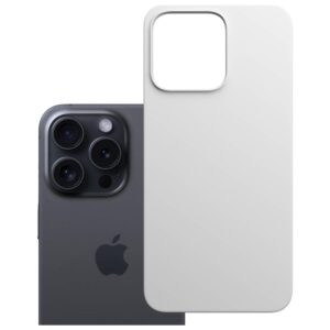 3MK Hardy MagSilicone Dėklas Apple iPhone 13 Pro Max Silver - Image 7