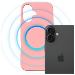 3MK Hardy MagSilicone Dėklas Apple iPhone 16 rožinės spalvos - Image 3