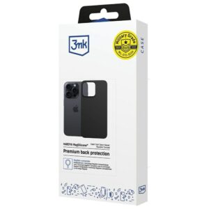 3MK Hardy MagSilicone Dėklas Apple iPhone 16 Pro Max Graphite - Image 9
