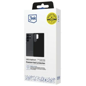 3MK Hardy MagSilicone Dėklas Samsung Galaxy S25 Ultra juodos spalvos - Image 9