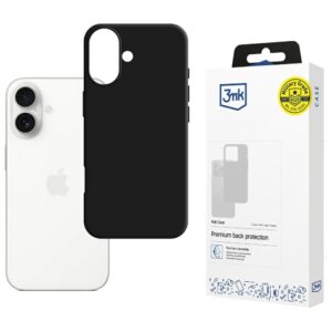 3MK Matt Dėklas Apple iPhone 17 juodos spalvos