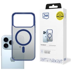 Dėklas 3MK Frosty MagDėklas Apple iPhone 17 Pro blue