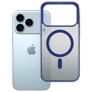 Dėklas 3MK Frosty MagDėklas Apple iPhone 17 Pro blue - Image 3