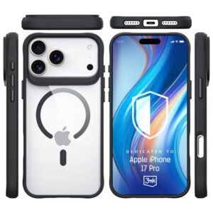 Dėklas 3MK Satin Armor MagDėklas Apple iPhone 17 Pro - Image 2
