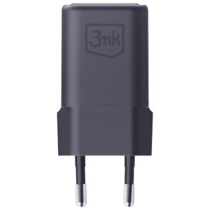 Laidinis įkroviklis 3MK Hyper Charger PD 33W GaN QC4+ PPS AFC FCP SCP USB-A + USB-C juodos spalvos - Image 2