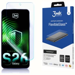 3MK FlexibleGlass Hybrid Glass skirtas Samsung Galaxy S26 - Image 1