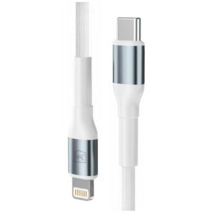 Kabelis 3MK Hyper Kabelis N-SERIES USB-C į Lightning 50cm PD 3.0 9V/3A 27W white - Image 2
