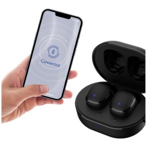 Wireless Ausinės 3MK FlowBuds 6.0 juodos spalvos - Image 9