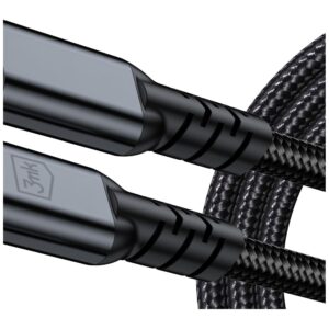 3MK Hyper Cable N-SERIES USB-C to USB-C Thunderbolt 4 Cable 2m 48V/5A 240W juodos spalvos - Image 5