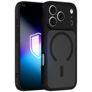 3MK Misty MagDėklas Apple iPhone 17 Pro, juodos spalvos