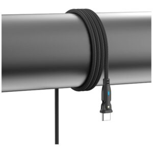 Kabelis 3MK Hyper Kabelis N-SERIES USB-C skirta USB-C 1m 20V/5A 100W juodos spalvos - Image 8