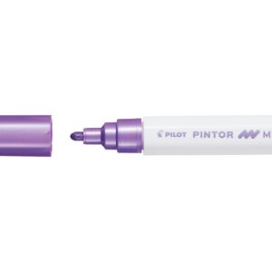 Dekoratyvinis žymeklis Pilot Pintor, 1,4mm, metalikos violetinės spalvos