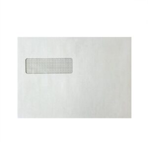 Vokai E5, 156x220mm, su langeliu kairėje, su nuplėšiama juostele, 1000vnt