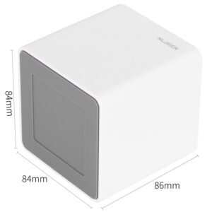 Pieštukinė DELI Nusign, 84x84x86mm, baltos spalvos - Image 2