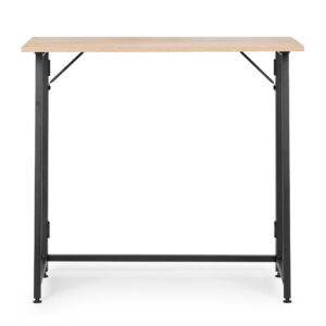 Foldable Computer Desk 80x45 cm Laptop Table Loft Style ModernHome - Image 4