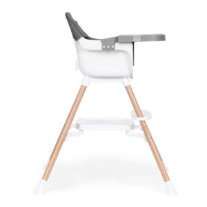 Vaikiška maitinimo kėdutė 2-in-1, pilka, ECOTOYS - Image 4