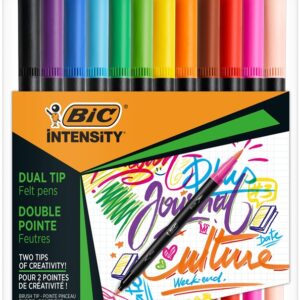 Flomasteriai Intensity Dual Tip, 12 spalvų, 989695
