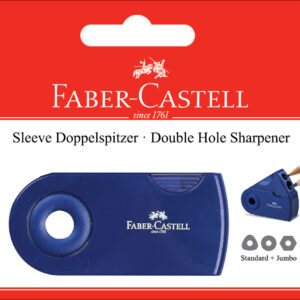 Drožtukas Faber-Castell Sleeve, 2 skylių